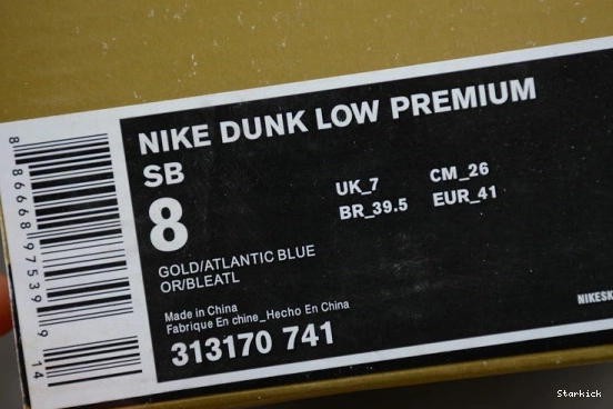 Ale Brown Dunk Low Newcastle Nike 313170-741 SB 1113